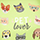 Ткань Зеленый Pet Lover